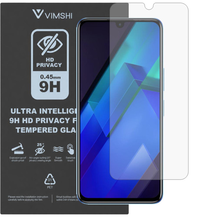 Протиударна захисна плівка антишпигун Vimshi Ultra 9H Privacy Flex для Infinix Note 12