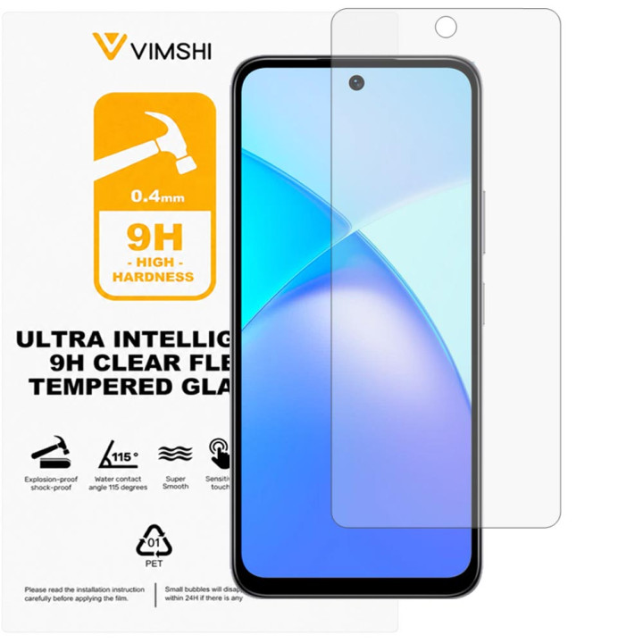 Противоударная защитная пленка Vimshi Ultra 9H Clear Flex для Infinix Smart 10 HD