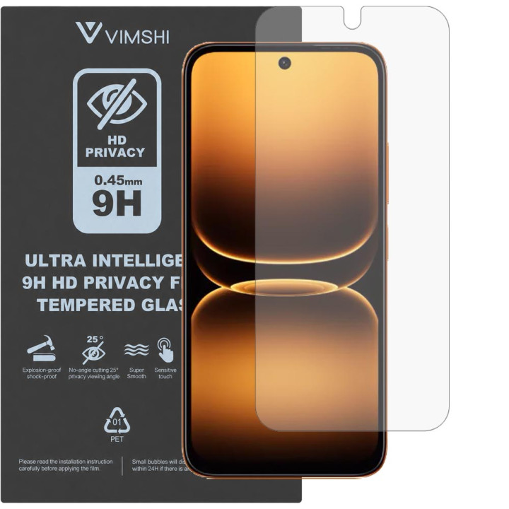Протиударна захисна плівка антишпигун Vimshi Ultra 9H Privacy Flex для Infinix Smart 20