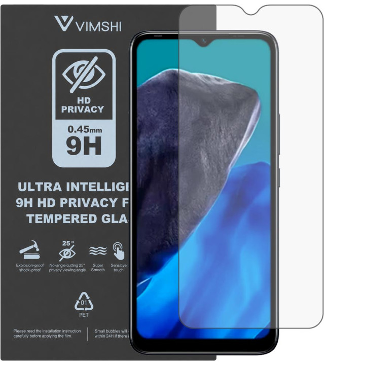 Протиударна захисна плівка антишпигун Vimshi Ultra 9H Privacy Flex для Infinix HOT 12i