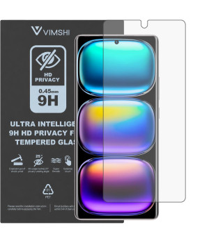 Противоударная защитная пленка антишпион Vimshi Ultra 9H Privacy Flex для Infinix HOT 50 Pro+