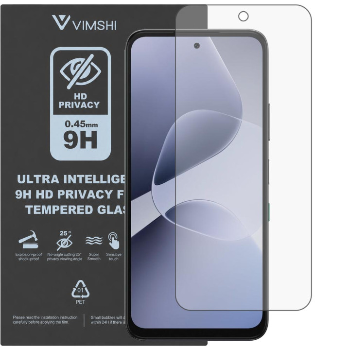 Протиударна захисна плівка антишпигун Vimshi Ultra 9H Privacy Flex для Infinix HOT 60i