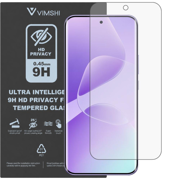 Протиударна захисна плівка антишпигун Vimshi Ultra 9H Privacy Flex для Infinix HOT 60 Pro+