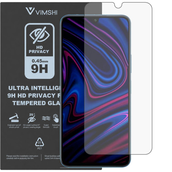 Протиударна захисна плівка антишпигун Vimshi Ultra 9H Privacy Flex для Infinix Note 12 Pro
