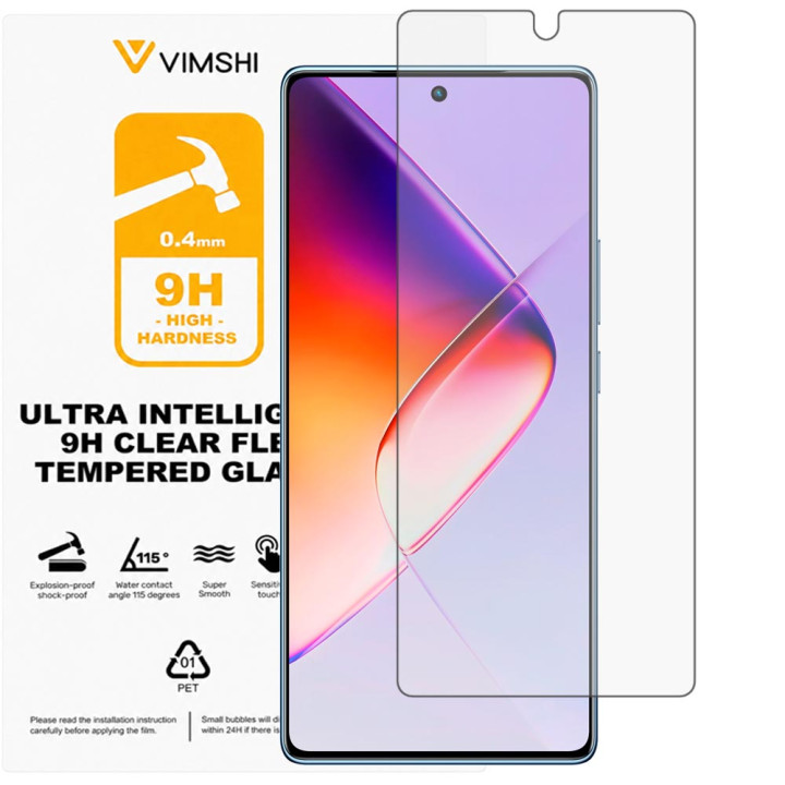 Противоударная защитная пленка Vimshi Ultra 9H Clear Flex для Infinix Note 40