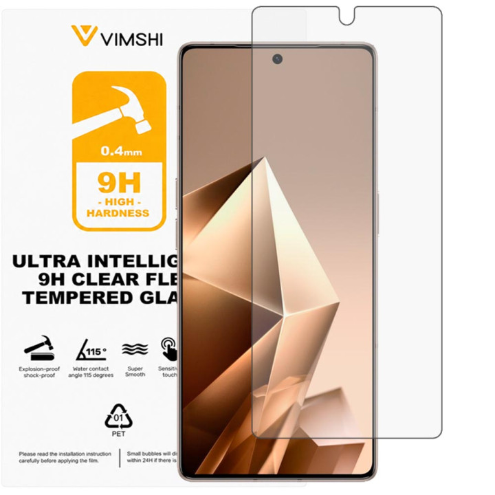 Противоударная защитная пленка Vimshi Ultra 9H Clear Flex для Infinix Note 50 Pro+