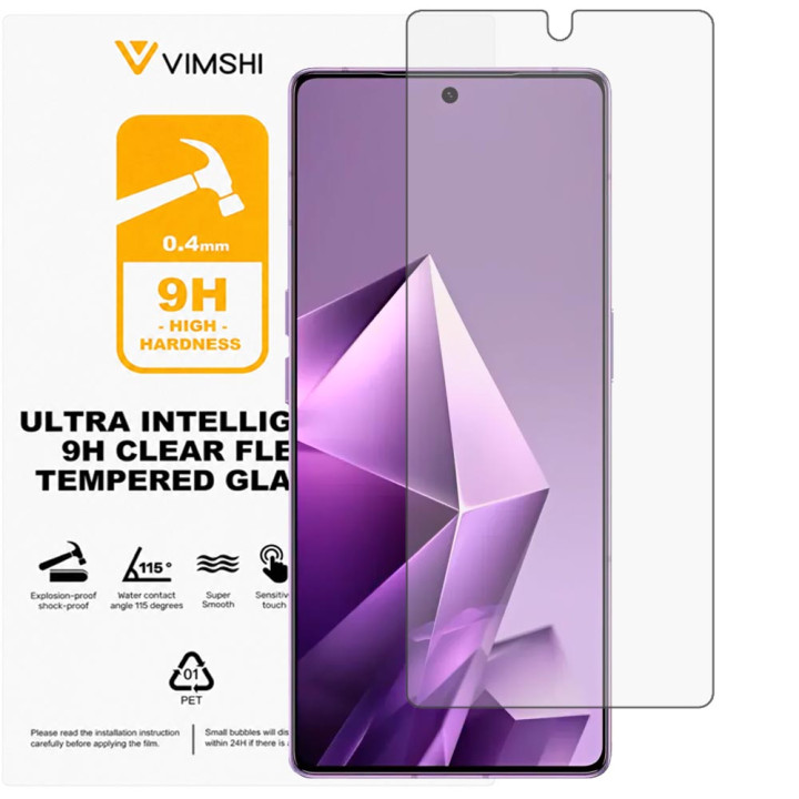 Протиударна захисна плівка Vimshi Ultra 9H Clear Flex для Infinix Note 50 Pro