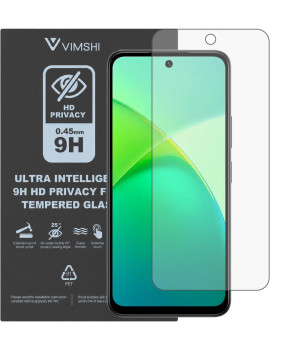 Противоударная защитная пленка антишпион Vimshi Ultra 9H Privacy Flex для Infinix Smart 10