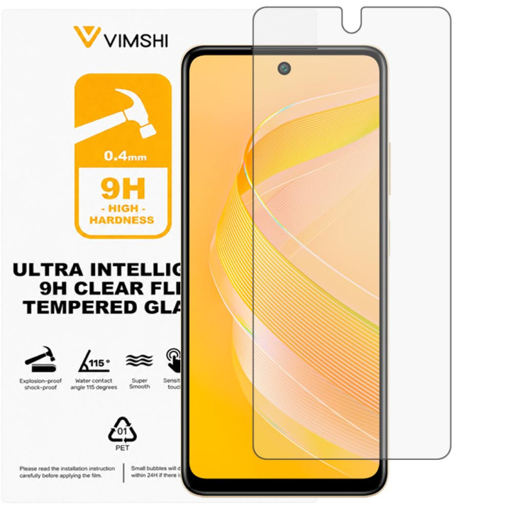 Противоударная защитная пленка Vimshi Ultra 9H Clear Flex для Infinix Smart 8