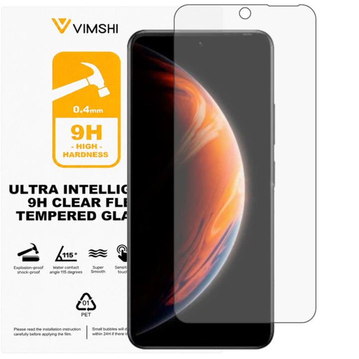 Противоударная защитная пленка Vimshi Ultra 9H Clear Flex для Infinix Zero X Pro