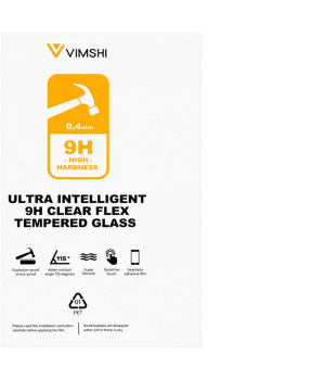 Противоударная защитная пленка Vimshi Ultra 9H Clear Flex для Motorola Moto E14