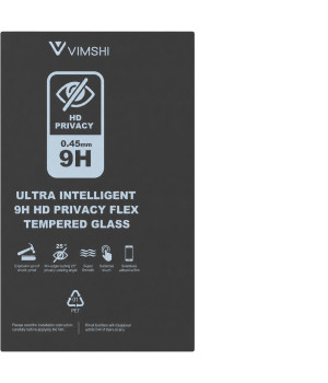 Протиударна захисна плівка антишпигун Vimshi Ultra 9H Privacy Flex для Motorola Moto E14