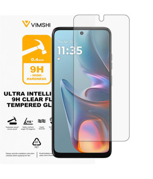 Противоударная защитная пленка Vimshi Ultra 9H Clear Flex для Motorola Moto E15