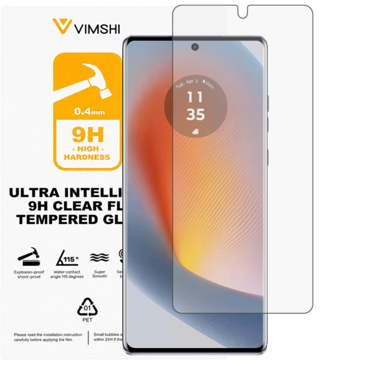 Протиударна захисна плівка Vimshi Ultra 9H Clear Flex для Motorola Edge 50 Fusion
