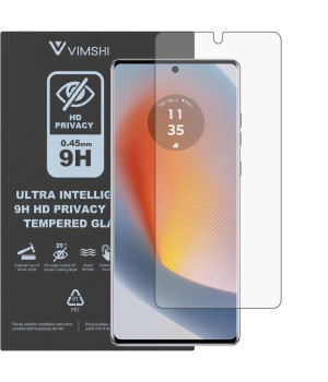 Противоударная защитная пленка антишпион Vimshi Ultra 9H Privacy Flex для Motorola Edge 50 Fusion