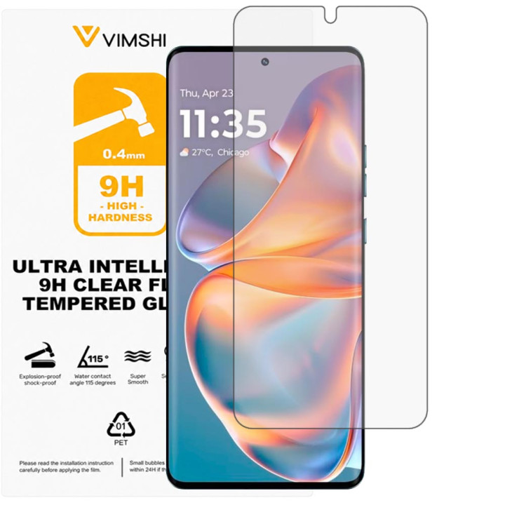 Протиударна захисна плівка Vimshi Ultra 9H Clear Flex для Motorola Edge 50 Pro