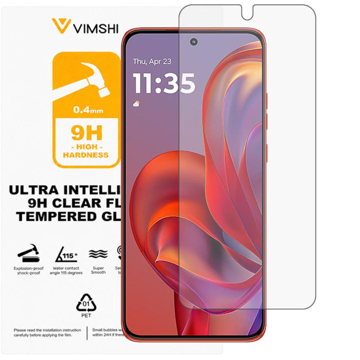 Протиударна захисна плівка Vimshi Ultra 9H Clear Flex для Motorola Edge 60 Neo
