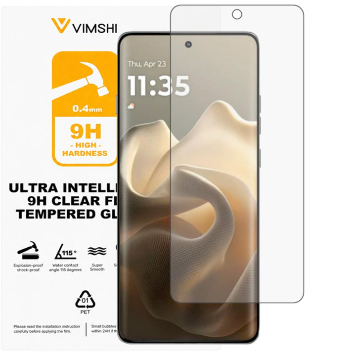 Протиударна захисна плівка Vimshi Ultra 9H Clear Flex для Motorola Edge 60 Pro
