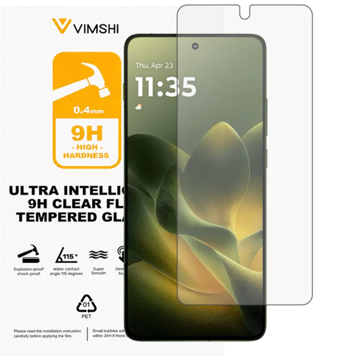 Протиударна захисна плівка Vimshi Ultra 9H Clear Flex для Motorola Edge 70