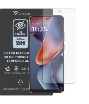 Протиударна захисна плівка антишпигун Vimshi Ultra 9H Privacy Flex для Motorola Moto G (2025)