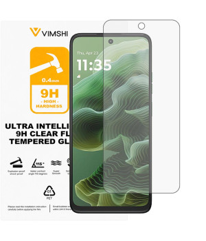 Противоударная защитная пленка Vimshi Ultra 9H Clear Flex для Motorola Moto G35