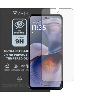 Протиударна захисна плівка антишпигун Vimshi Ultra 9H Privacy Flex для Motorola Moto G55