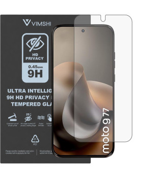 Протиударна захисна плівка антишпигун Vimshi Ultra 9H Privacy Flex для Motorola Moto G77