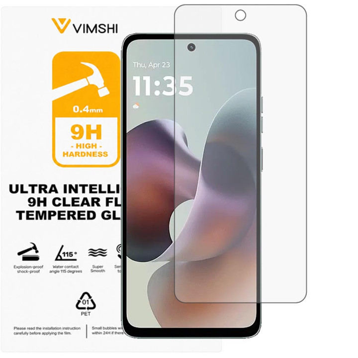 Протиударна захисна плівка Vimshi Ultra 9H Clear Flex для Motorola Moto G56 5G