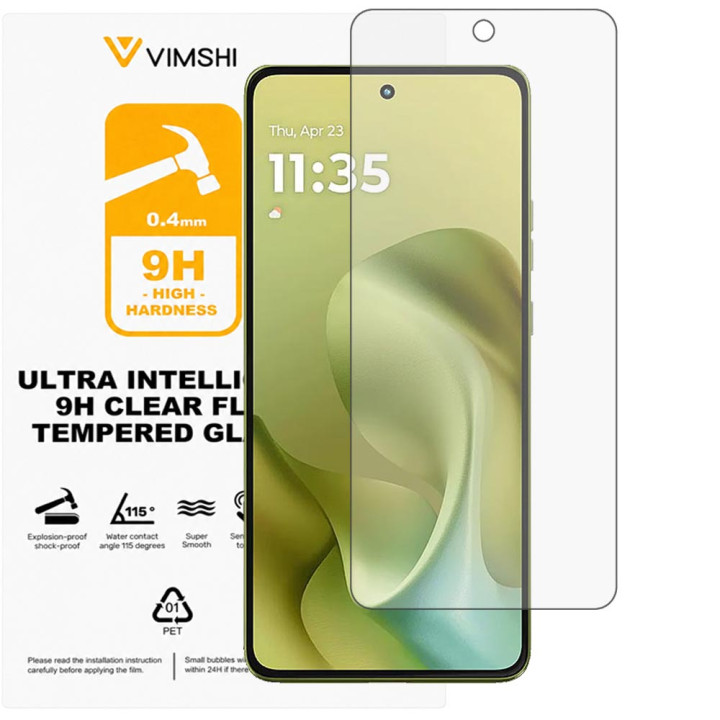 Протиударна захисна плівка Vimshi Ultra 9H Clear Flex для Motorola Moto G86 5G