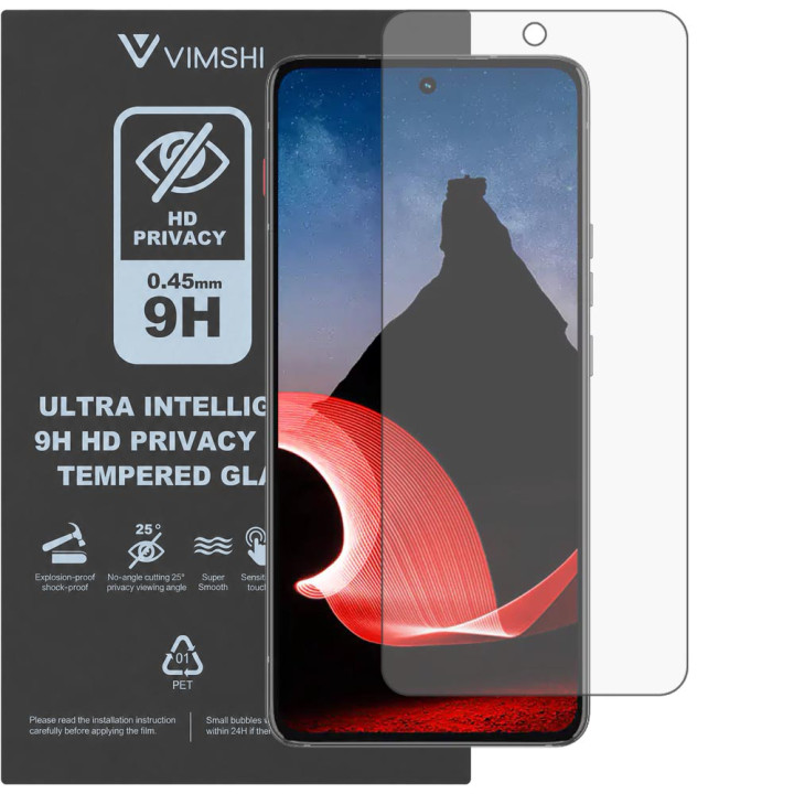 Протиударна захисна плівка антишпигун Vimshi Ultra 9H Privacy Flex для Motorola ThinkPhone