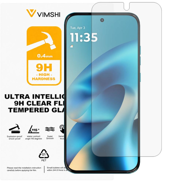 Протиударна захисна плівка Vimshi Ultra 9H Clear Flex для Motorola Moto G Max