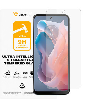 Противоударная защитная пленка Vimshi Ultra 9H Clear Flex для Motorola Moto G Play 2024