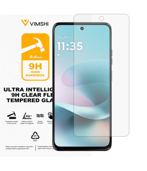 Противоударная защитная пленка Vimshi Ultra 9H Clear Flex для Motorola Moto G100 Pro