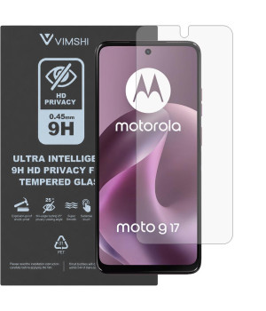 Протиударна захисна плівка антишпигун Vimshi Ultra 9H Privacy Flex для Motorola Moto G17
