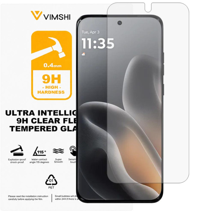 Протиударна захисна плівка Vimshi Ultra 9H Clear Flex для Motorola Moto G87