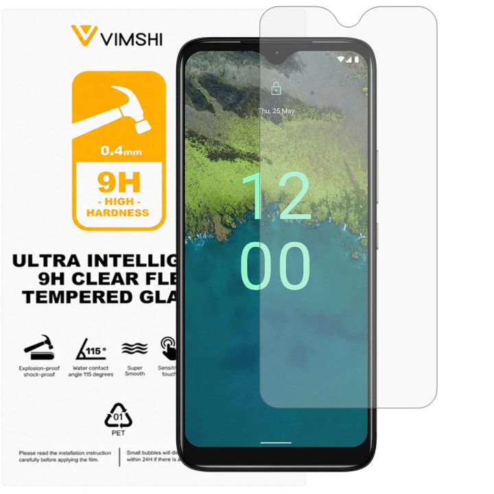 Противоударная защитная пленка Vimshi Ultra 9H Clear Flex для Nokia C110