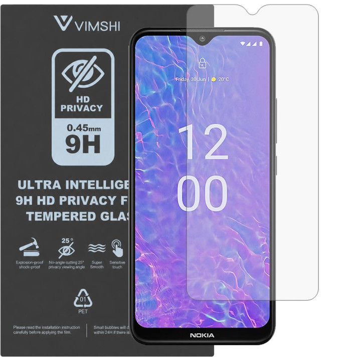 Протиударна захисна плівка антишпигун Vimshi Ultra 9H Privacy Flex для Nokia C210