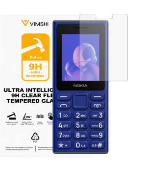 Противоударная защитная пленка Vimshi Ultra 9H Clear Flex для Nokia 105 (2024)