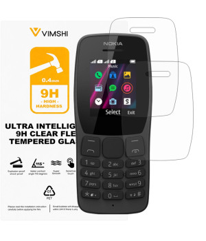 Противоударная защитная пленка Vimshi Ultra 9H Clear Flex для Nokia 110 (2019)