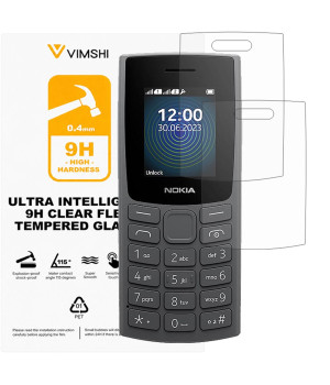 Противоударная защитная пленка Vimshi Ultra 9H Clear Flex для Nokia 110 (2023)