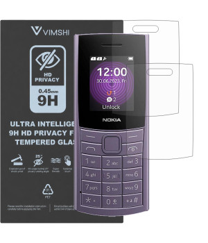 Противоударная защитная пленка антишпион Vimshi Ultra 9H Privacy Flex для Nokia 110 4G (2023)