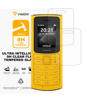 Противоударная защитная пленка Vimshi Ultra 9H Clear Flex для Nokia 110 4G
