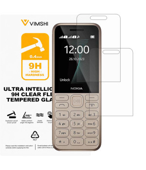 Противоударная защитная пленка Vimshi Ultra 9H Clear Flex для Nokia 130 (2023)