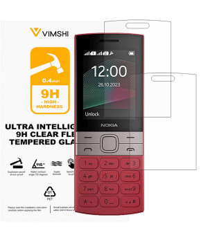 Противоударная защитная пленка Vimshi Ultra 9H Clear Flex для Nokia 150 (2023)