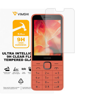 Противоударная защитная пленка Vimshi Ultra 9H Clear Flex для Nokia 220 4G (2024)