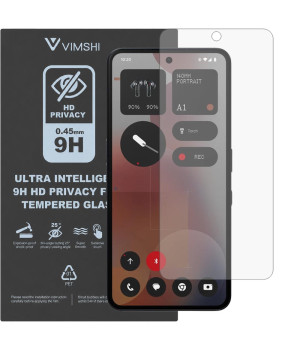 Протиударна захисна плівка антишпигун Vimshi Ultra 9H Privacy Flex для Nothing Phone (3a) Pro