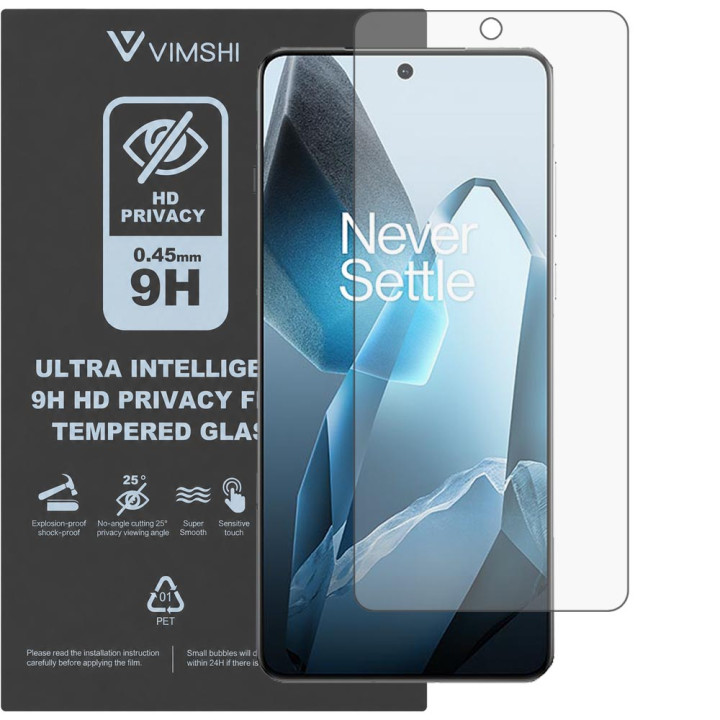 Протиударна захисна плівка антишпигун Vimshi Ultra 9H Privacy Flex для OnePlus 13