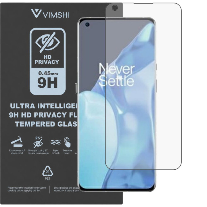 Протиударна захисна плівка антишпигун Vimshi Ultra 9H Privacy Flex для OnePlus 9 Pro