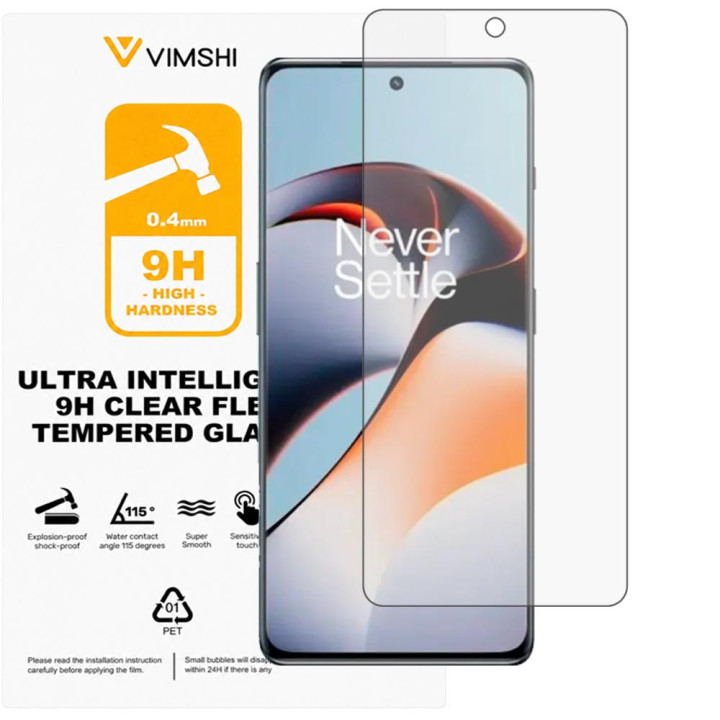 Протиударна захисна плівка Vimshi Ultra 9H Clear Flex для OnePlus Ace 2