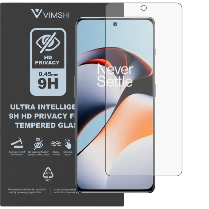 Протиударна захисна плівка антишпигун Vimshi Ultra 9H Privacy Flex для OnePlus Ace 2